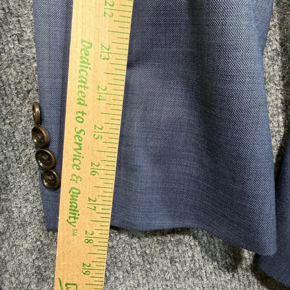 Bonobos Standard Fit Blazer Mens 52R Blue Tollegno 1900 Italian Wool Sport Coat